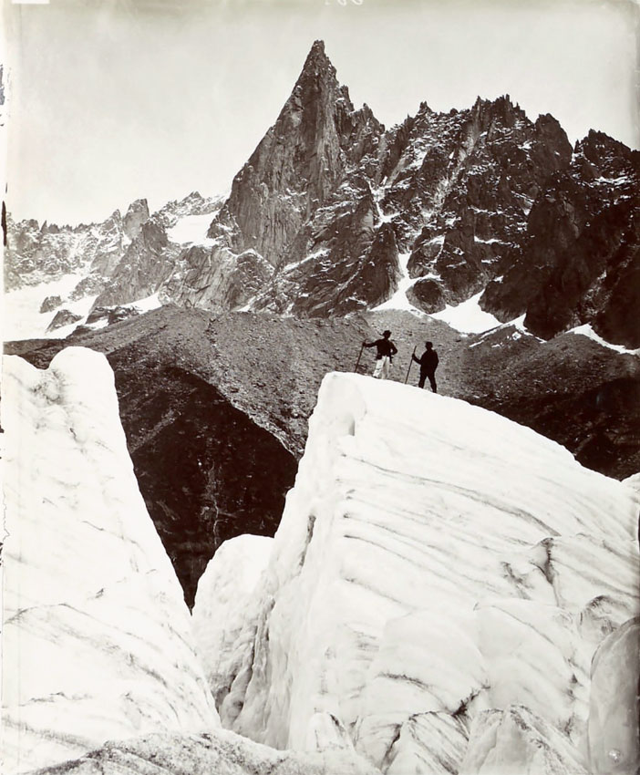Adolphe Braun, Aiguille du Dru, expédition de 1875