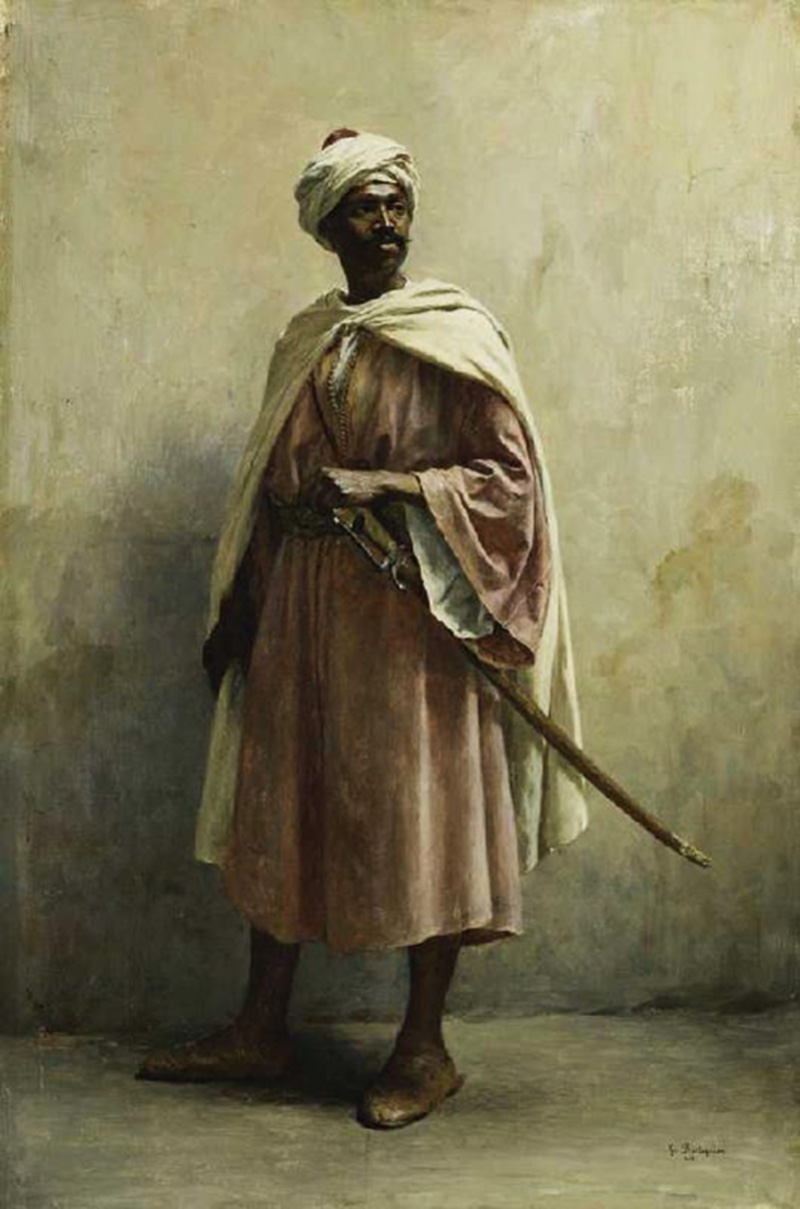 Georges Bretegnier, Combattant marocain