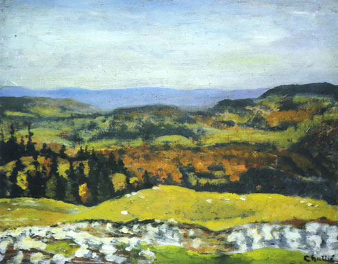 Jean Challié, Route des Rousses.