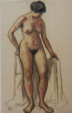 Jean Challié, fusain et pastel, 1900-1903
