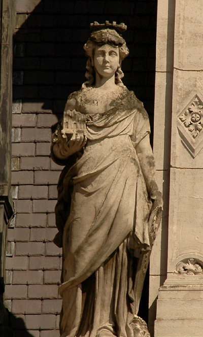 Louis Léopold Chambard, La Ville d'Orléans, Hôtel de Ville, Paris