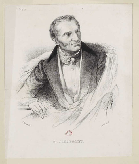 Charpy, portrait de Charles Antoine Flajoulot d'après E. Baille
