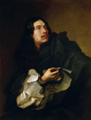 Guillaume Courtois, autoportrait