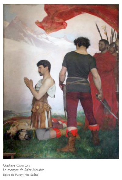 Gustave Courtois, le martyre de saint Maurice