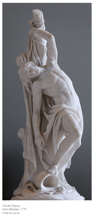 Claude Dejoux, saint Sébastien, musée du Louvre