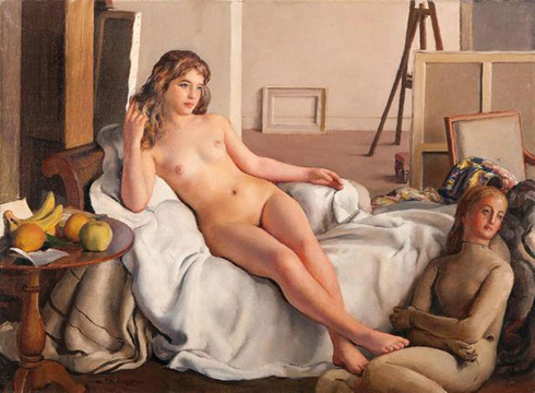 Maurice Ehlinger, Le repos du modèle