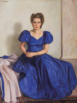 Maurice Ehlinger, Portrait de Mme Renée Hassler