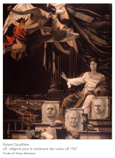 Roland Gaudillière, LIP, musée du temps de Besançon