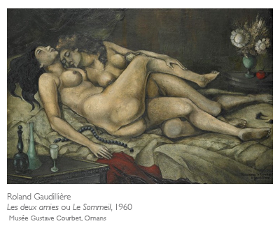 Roland Gaudillière, Les deux amies, musée Courbet, Ornans