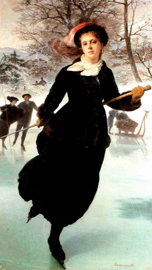 Félix-Henri Giacomotti, La Patineuse