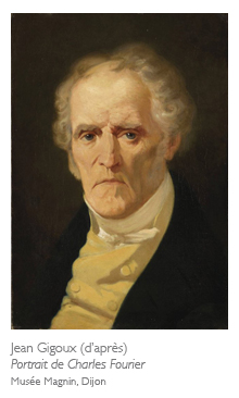 Jean Gigoux, Portrait de Charles Fourrier, musée Magnin, Dijon