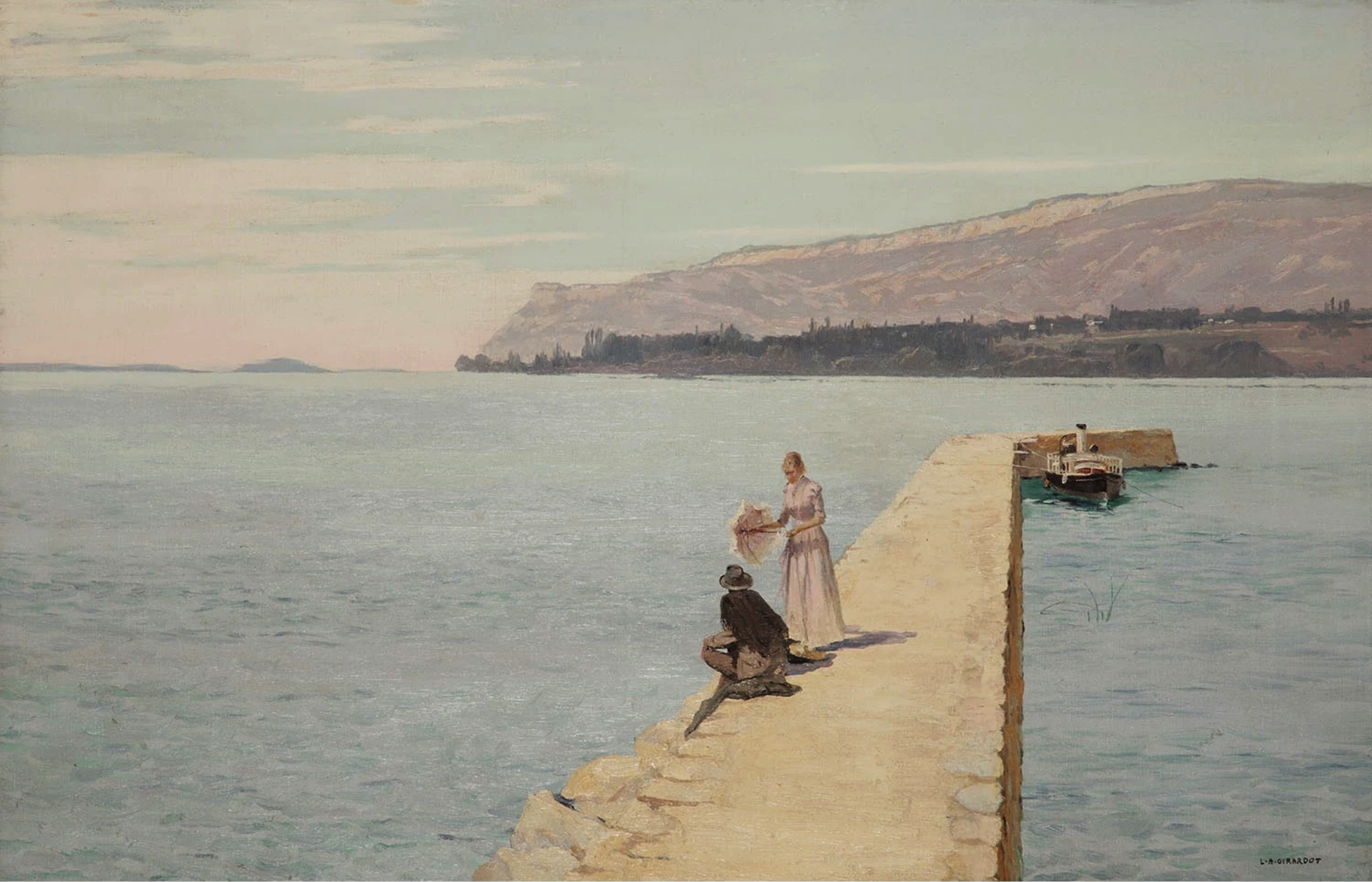 Louis-Auguste Girardot, La Jetée