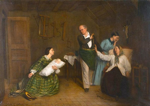 Victor Guillemin, scène d'intérieur