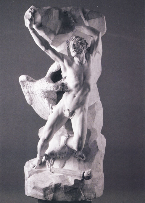 Victor Huguenin, Prométhée dévoré par un vautour