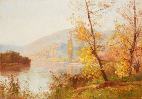 Émile Isenbart, Paysage de forêt