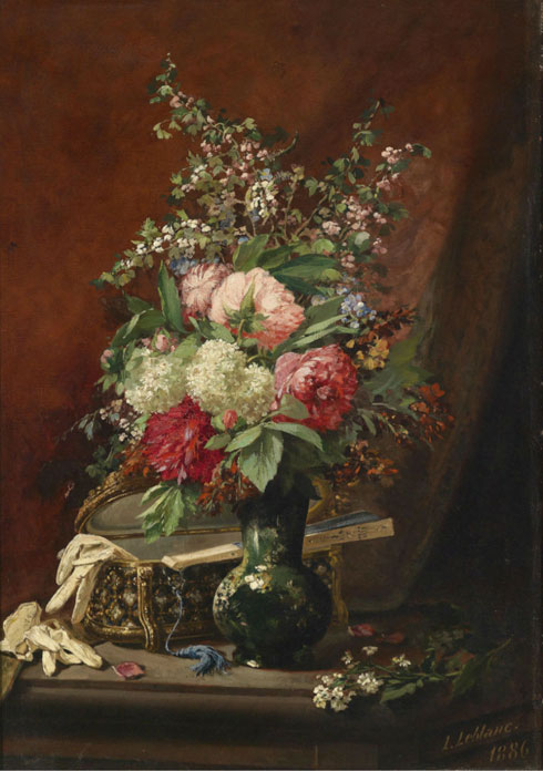 Léon Leblanc, bouquet