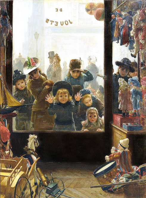 Timoléon Lobrichon, La jeune maman