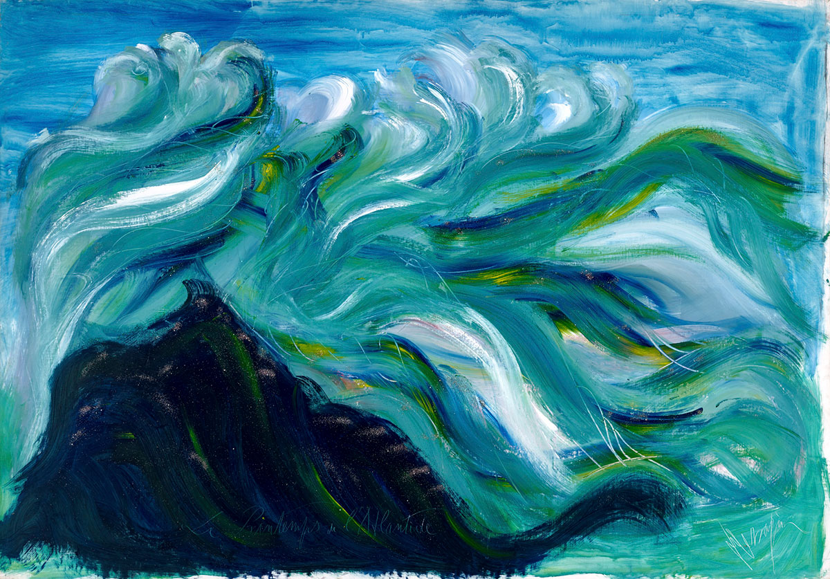 Jean Messagier,Le Printemps de l'Atlantide