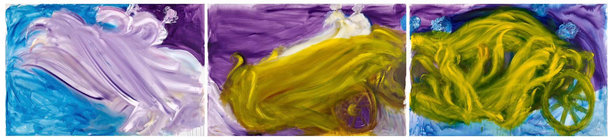 Jean Messagier, Le Carosse de Louis II de Bavière au printemps