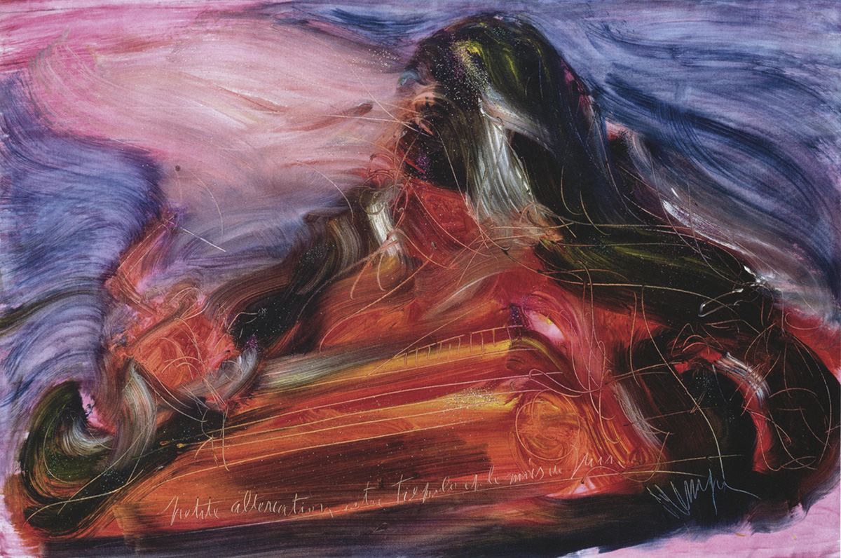 Jean Messagier, Petite altercation entre Tiepolo et le mois de juin