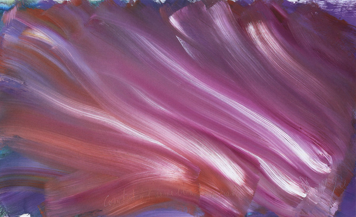 Jean Messagier, Combat à l'arme blanche