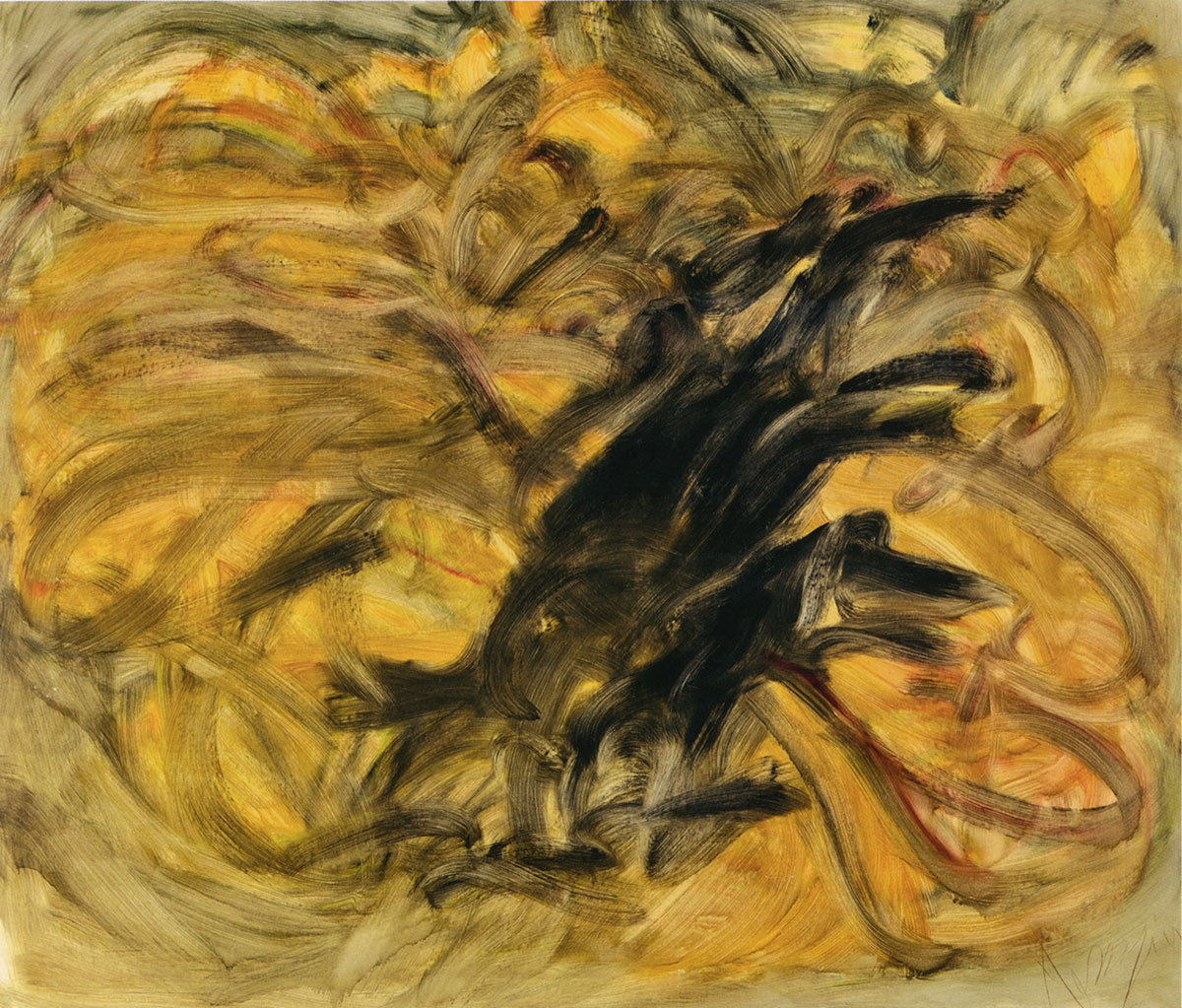 Jean Messagier, Chiens de septembre, 1962