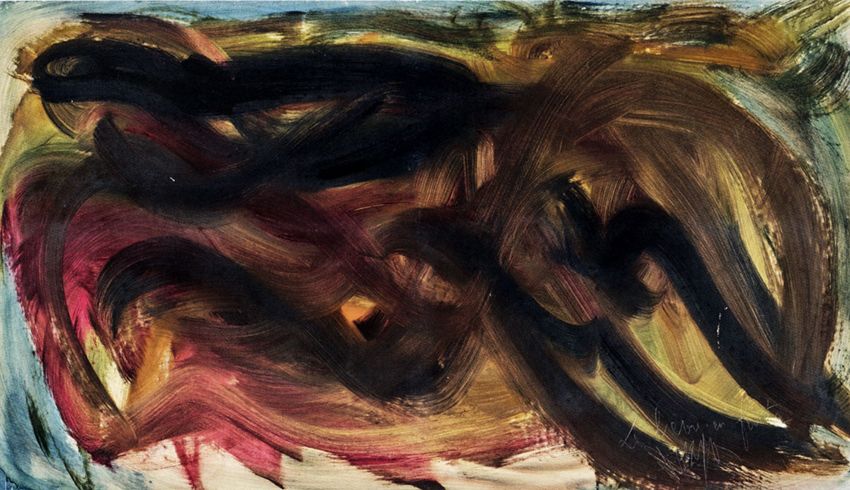 Jean Messagier, Le Lièvre en fuite, 1964