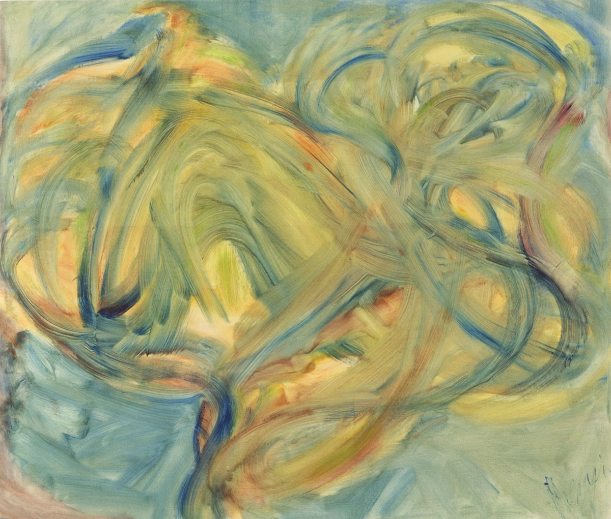 Jean Messagier, Les Grands attrapeurs, 1961