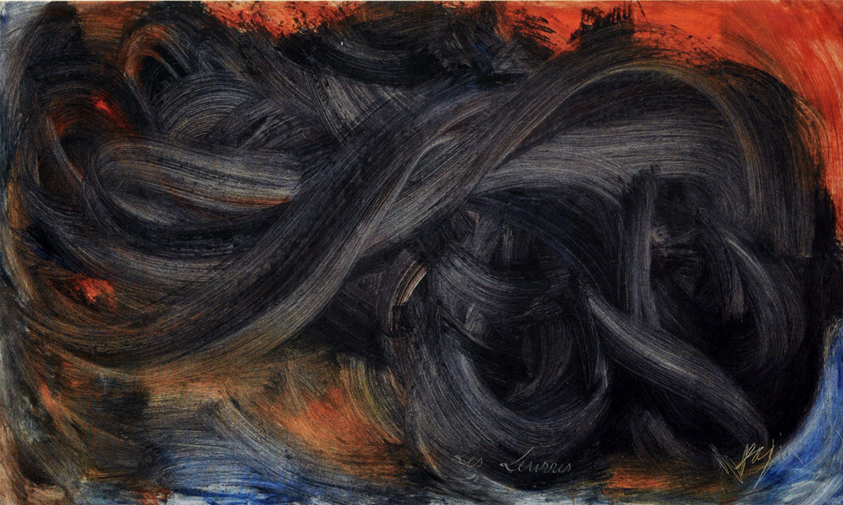 Jean Messagier, Les Leurres, 1968