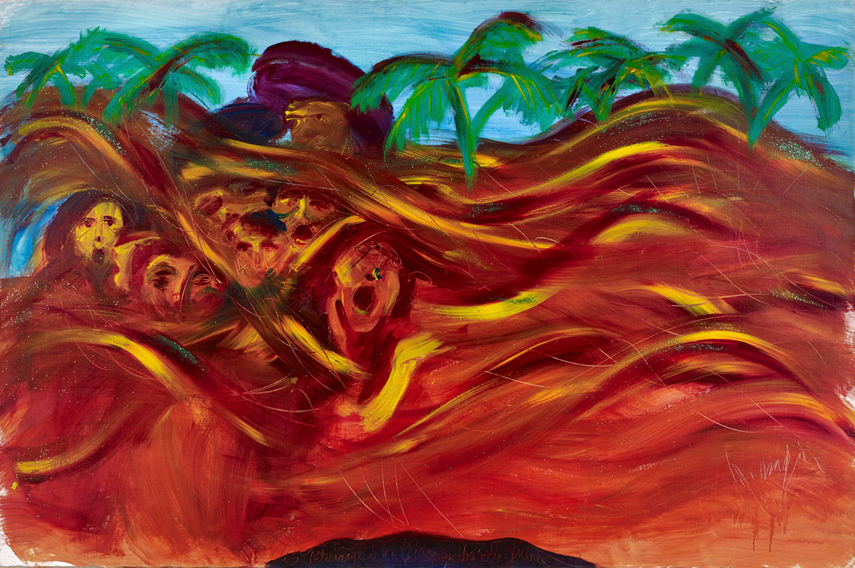 Jean Messagier, Le pèlerinage de San-Isidore en Nouvelle-Guinée