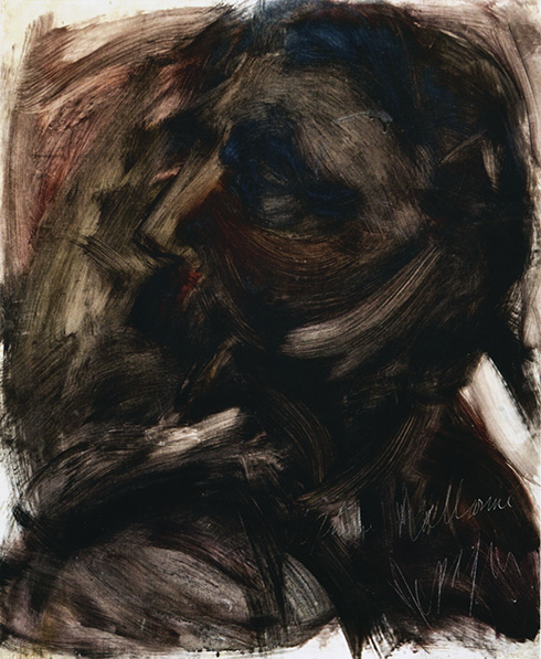 Jean Messagier, Portrait de Stéphane Mallarmé