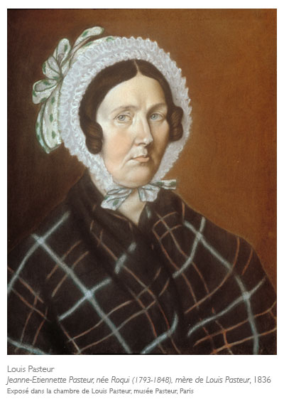 Jeanne-Etiennette Pasteur, née Roqui (1793-1848), mère de Louis Pasteur, 1836