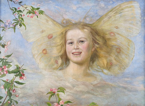 Léon Petua, Fille papillon