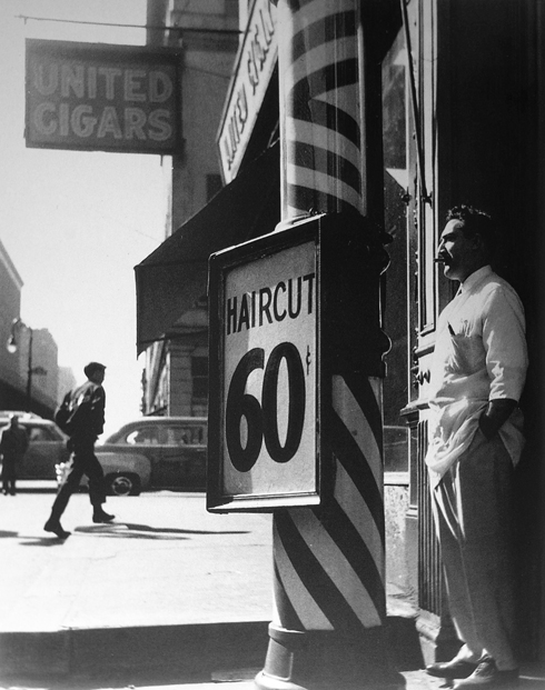 François Tuefferd, Coupe de cheveux, 60cts, New York, 1952