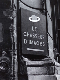 Enseigne du Chasseur d'images, 46, rue du Bac, 1938