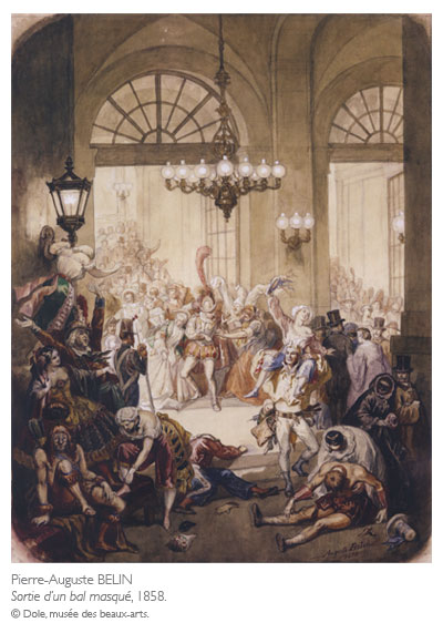 Pierre-Auguste Belin, Sortie d'un bal masqué