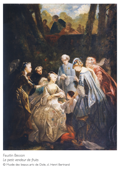 Faustin Besson, Le petit vendeur de fruits