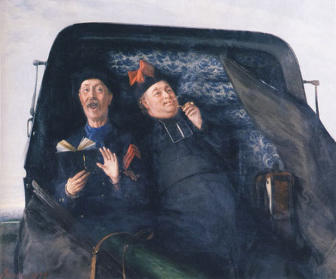 Edme Gustave Frédéric Brun, Échange de bons procédés