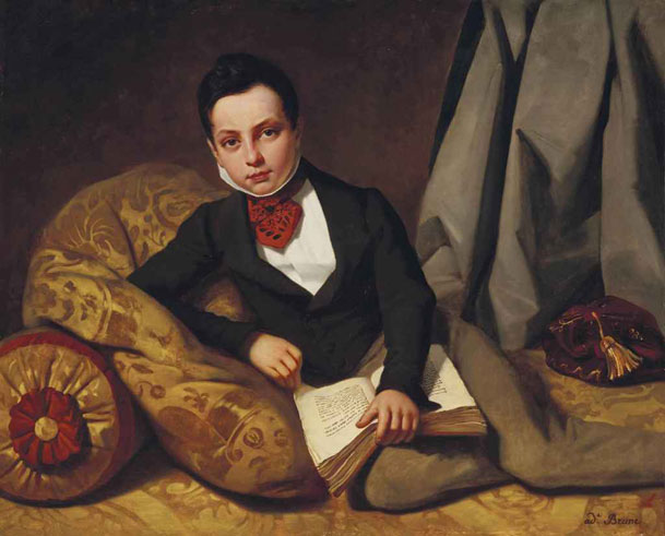 Adolphe Brune, Portrait d'un adolescent juif