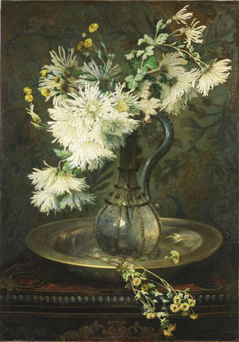 Éléonore Escallier, Chrysenthèmes.