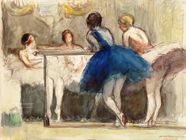 Charles Emmanuel Jodelet, Les Ballerines, 1939