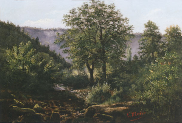 Victor Maire (1827-1881), La reculée des planches