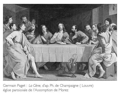 Germain Paget, la Cène