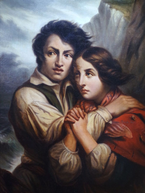 Etienne-Charles Pointurier (1809-1853), René et Amélie, Arbois, Musée d’art, hôtel Sarret de Grozon