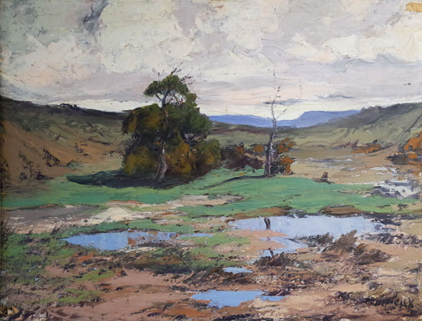 Emmanuel Templeux, Ancienne sablière, Clairvaux,musée Sarret de Grozon, Arbois